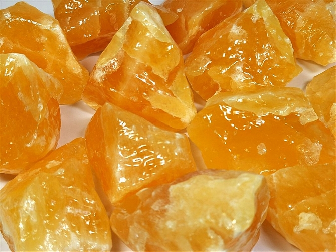 Calcite Orange - Natural