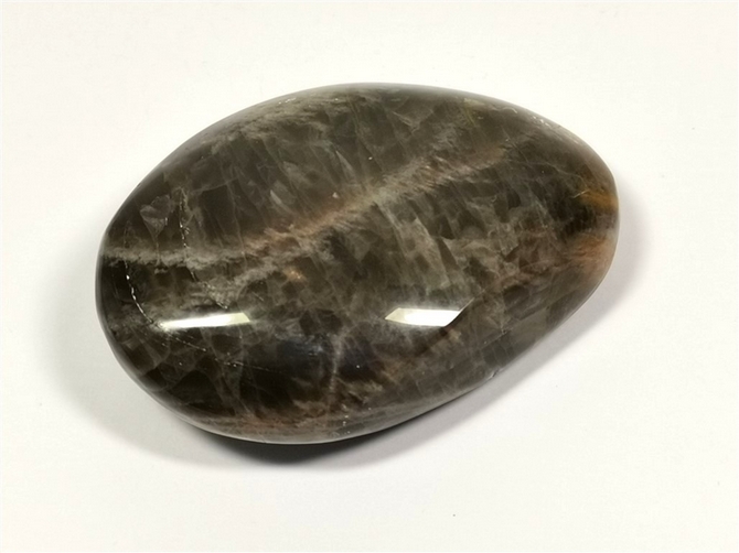 Black Moonstone Large Palm Stone No1