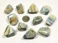 Scheelite in Calcite Tumble Stone