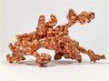 Wet Straw Copper Sculpture No1