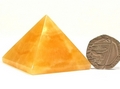 Orange Calcite Pyramid No2